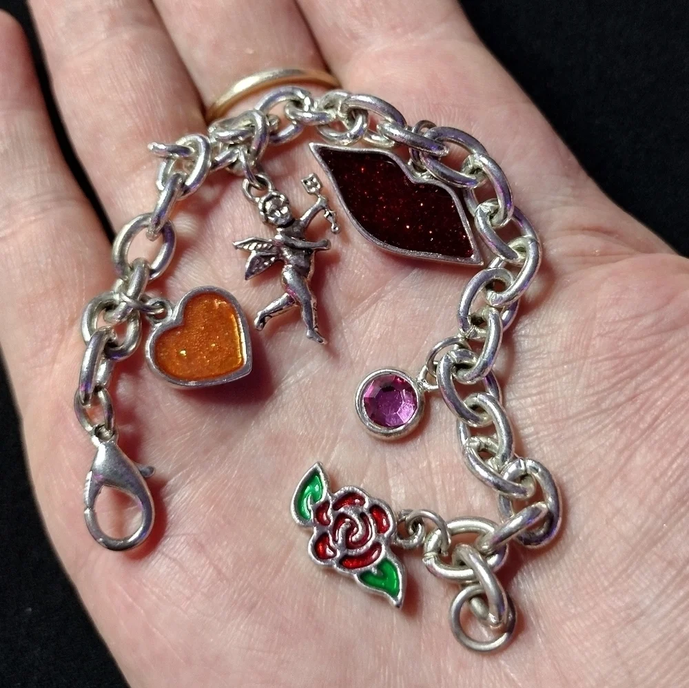 Silver Charm Bracelet